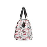 Yorkshire Terrier Pattern Print Design 04 Travel Bag