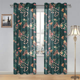 Snake forest pattern Gauze Curtain