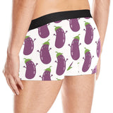 Eggplant Pattern Print Design 01 Men's All Over Print Boxer Briefs Men's Underwear