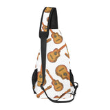 Paint Guitar Pattern All Over Print Chest Bag