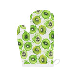 Watercolor kiwi pattern Heat Resistant Oven Mitts
