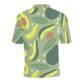 Avocado pattern Men's All Over Print Polo Shirt