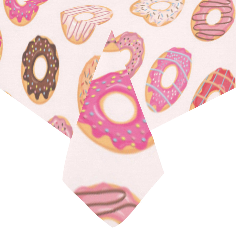 Colorful donut pattern Tablecloth
