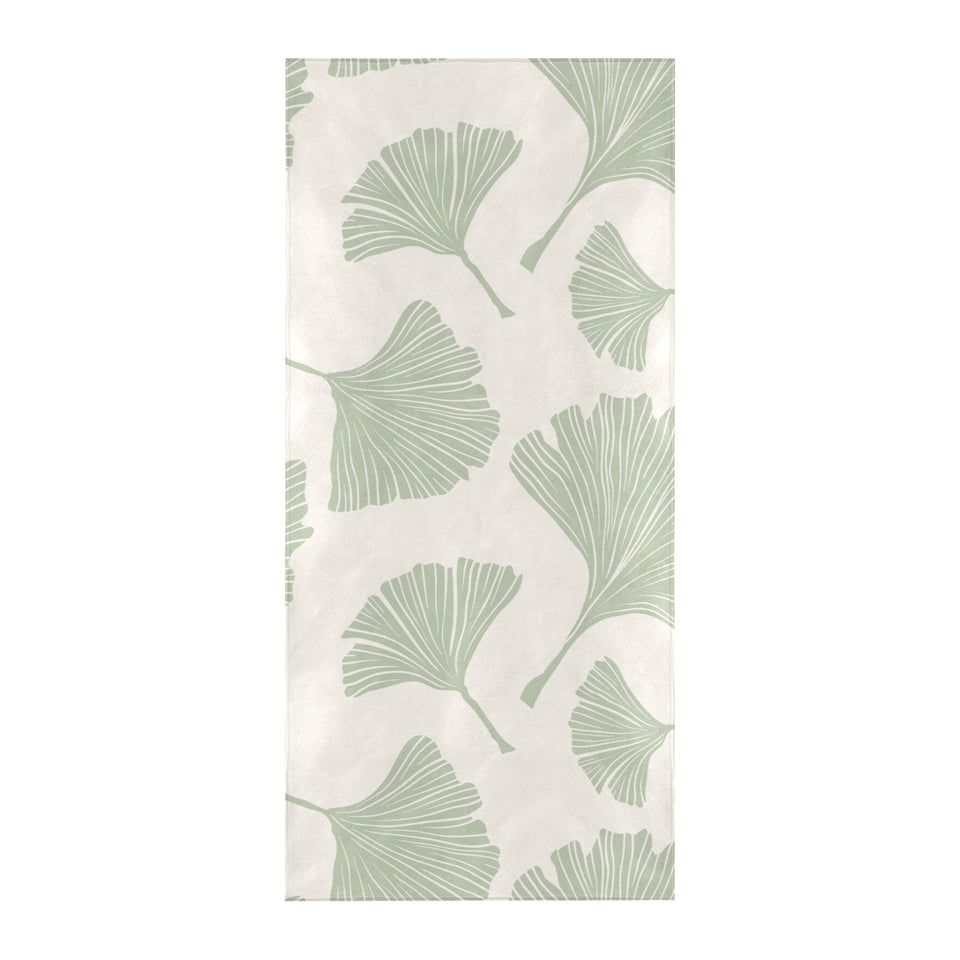 Ginkgo leaves pattern Beach Towel