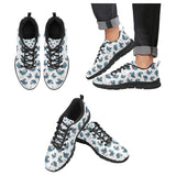 Pigeon Pattern Print Design 02 Men's Breathable Sneakers ( Model 055)
