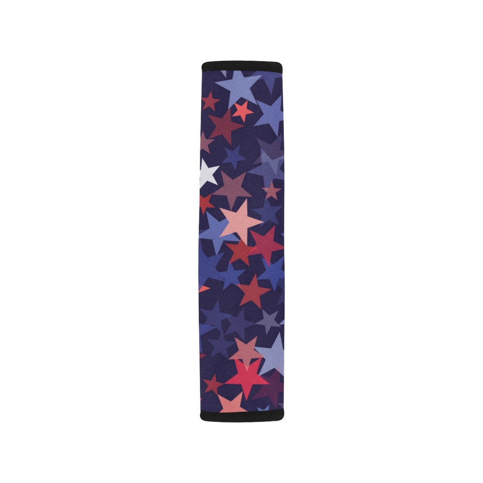 Red blue star pattern Car Seat Belt Cover