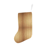Wood Printed Pattern Print Design 05 Christmas Stocking