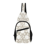 Scallop shell pattern All Over Print Chest Bag