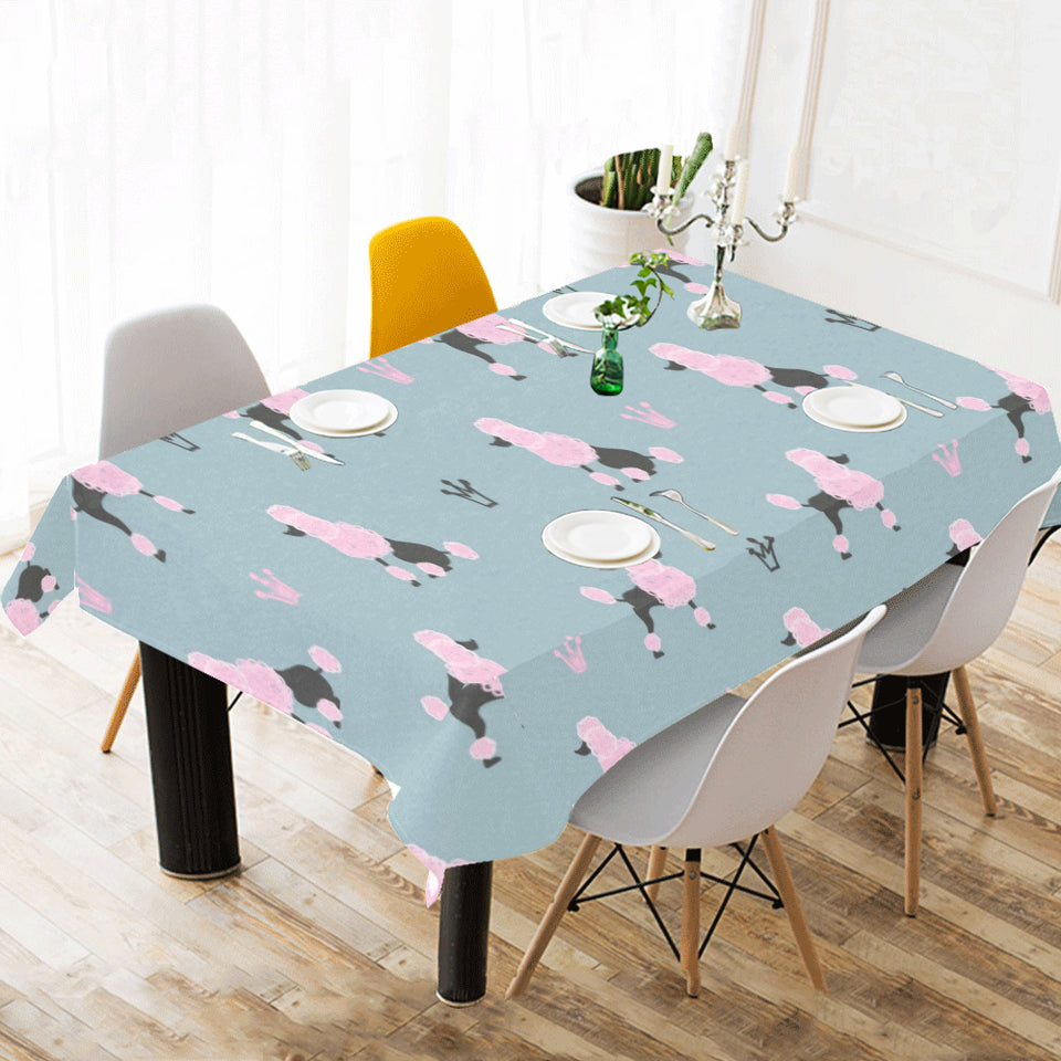 poodle dog pattern Tablecloth