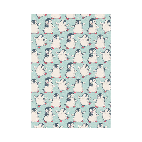 Cute Penguin pattern House Flag Garden Flag