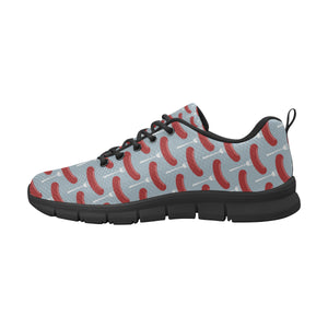 Sausage Pattern Print Design 02 Women's Sneaker Shoes