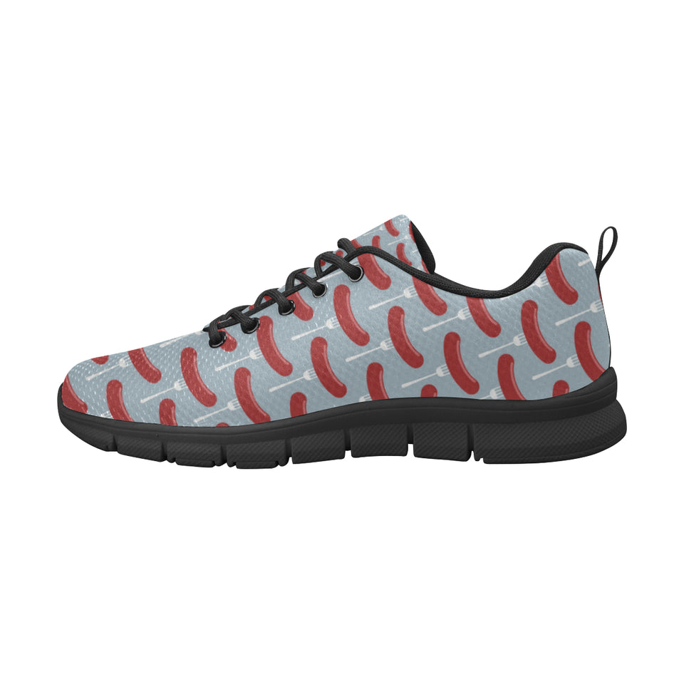 Sausage Pattern Print Design 02 Women's Sneaker Shoes