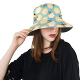 Bee honeycomb pattern Unisex Bucket Hat