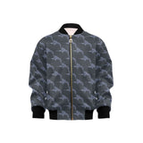 Swordfish Pattern Print Design 03 Kids' Boys' Girls' Bomber Jacket