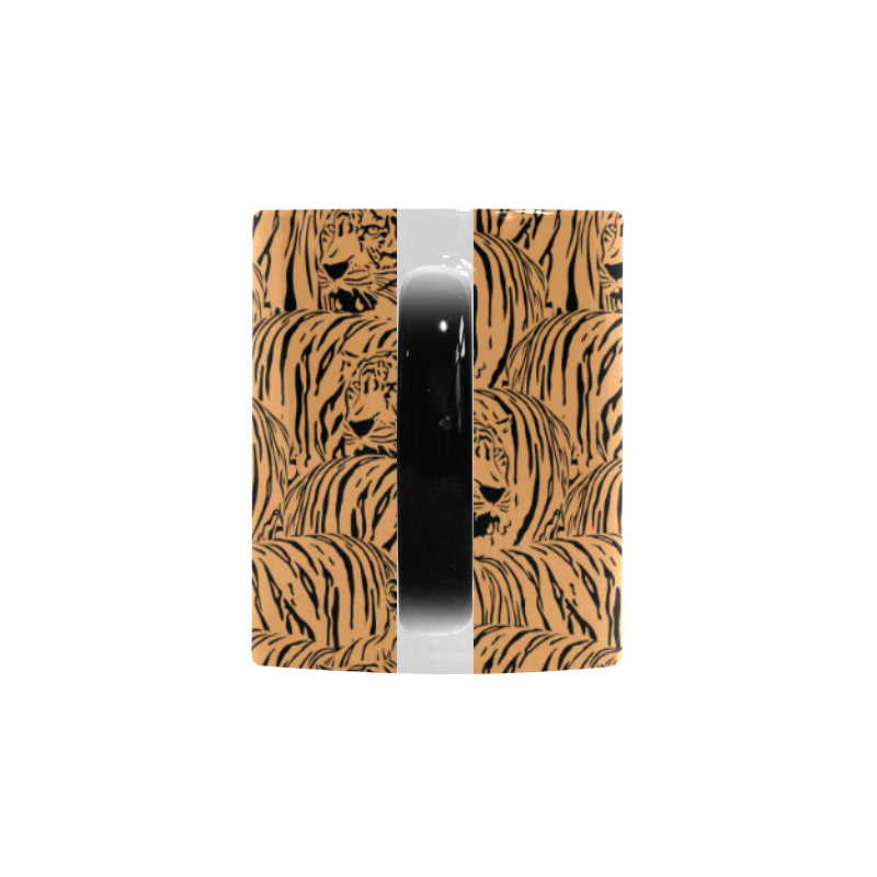 Bengal tigers pattern Morphing Mug Heat Changing Mug