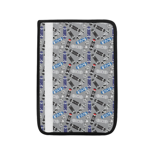 Skate Board Pattern Print Design 03 Car Seat Belt Cover