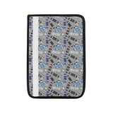 Skate Board Pattern Print Design 03 Car Seat Belt Cover