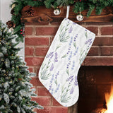 Hand painting Watercolor Lavender Christmas Stocking