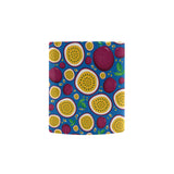 Passion fruit blue background Morphing Mug Heat Changing Mug