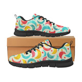 Colorful moon pattern Men's Sneaker Shoes