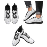 Math Pattern Print Design 03 Men's Breathable Sneakers ( Model 055)