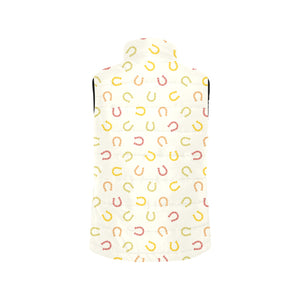 Horseshoes Pattern Print Design 02 Men's Padded Vest