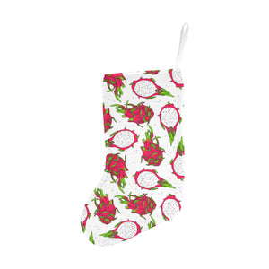 dragon fruits white background Christmas Stocking