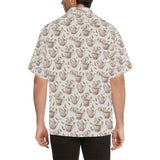 Tea pots Pattern Print Design 03 Men's All Over Print Hawaiian Shirt (Model T58)