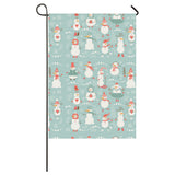 Cute snowman pattern House Flag Garden Flag