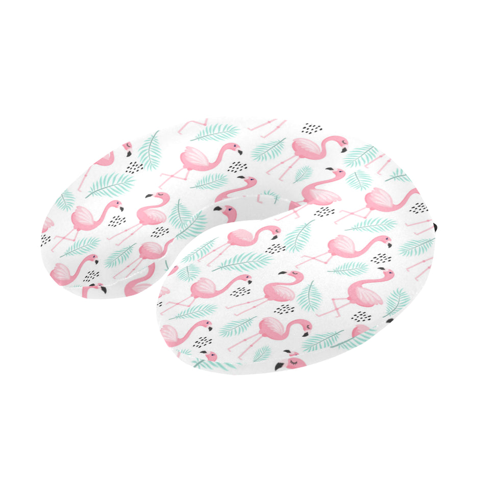 Cute flamingo pattern U-Shaped Travel Neck Pillow