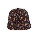 Halloween pattern Pumpkin background All Over Print Snapback Cap