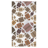 American football ball pattern Bath Towel