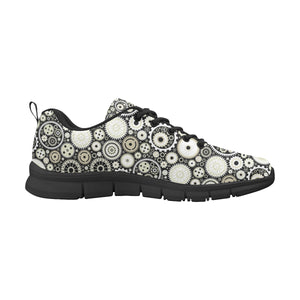Gear Pattern Print Design 02 Women's Sneaker Shoes