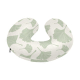 Ginkgo leaves pattern U-Shaped Travel Neck Pillow