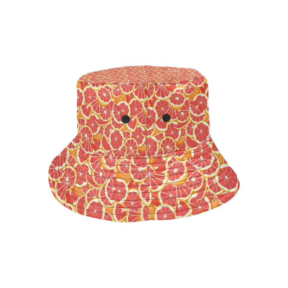 Tropical grapefruit pattern Unisex Bucket Hat