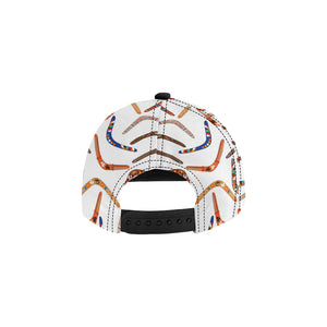 Boomerang Australian aboriginal ornament pattern All Over Print Snapback Cap