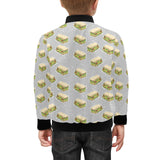 Sandwich Pattern Print Design 05 Kids' Boys' Girls' Bomber Jacket