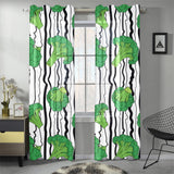 Cool Broccoli pattern Gauze Curtain
