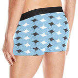 Stingray Pattern Print Design 03 Men's All Over Print Boxer Briefs Men's Underwear