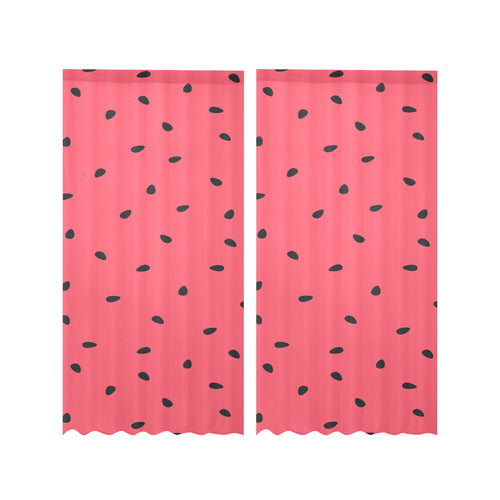 watermelon texture background Gauze Curtain