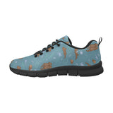 Sea otters pattern Women's Sneaker Shoes