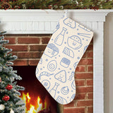 Cute sushi icon pattern Christmas Stocking