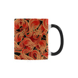 Fire flame pattern Morphing Mug Heat Changing Mug