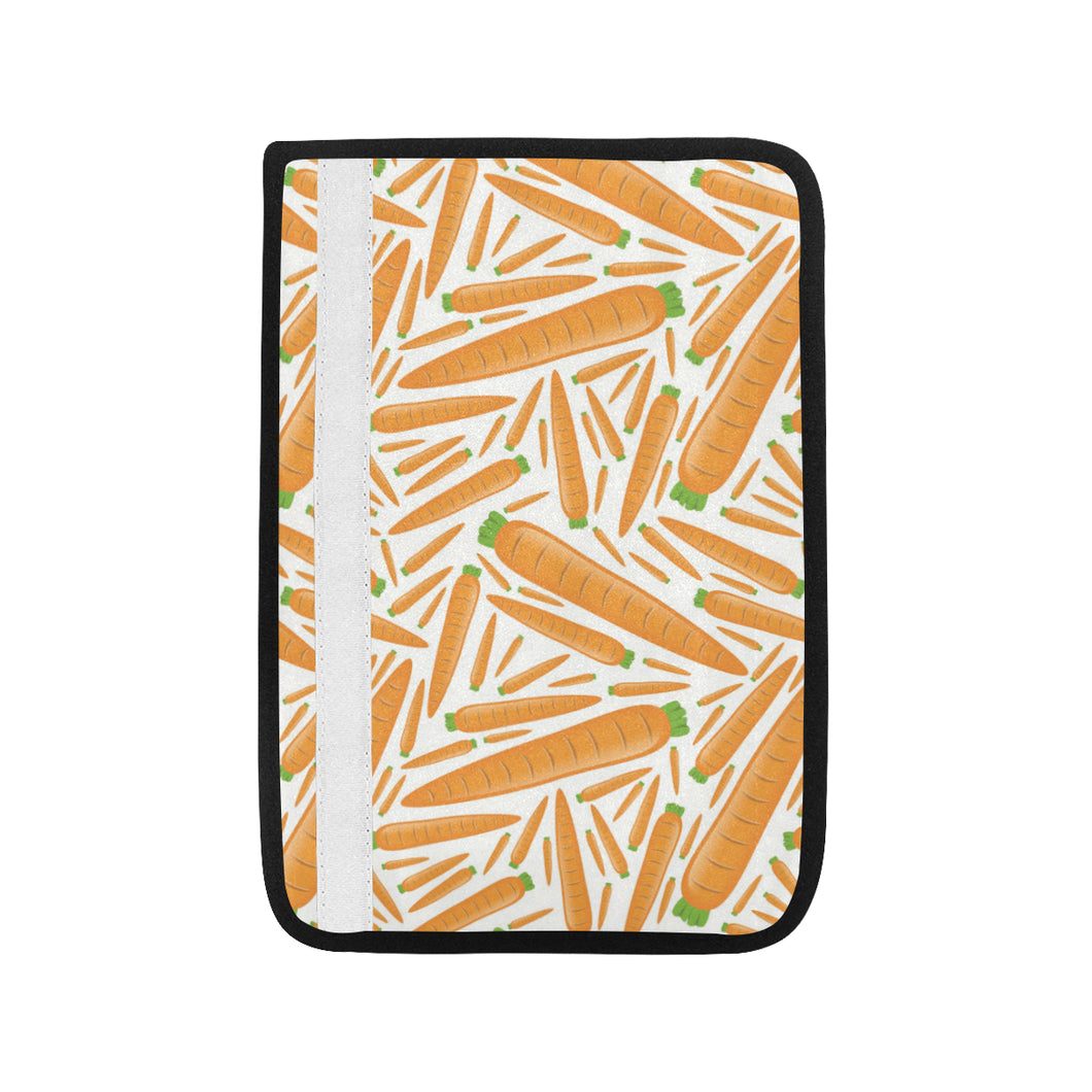 Carrot Pattern Print Design 02 Car Seat Belt Cover