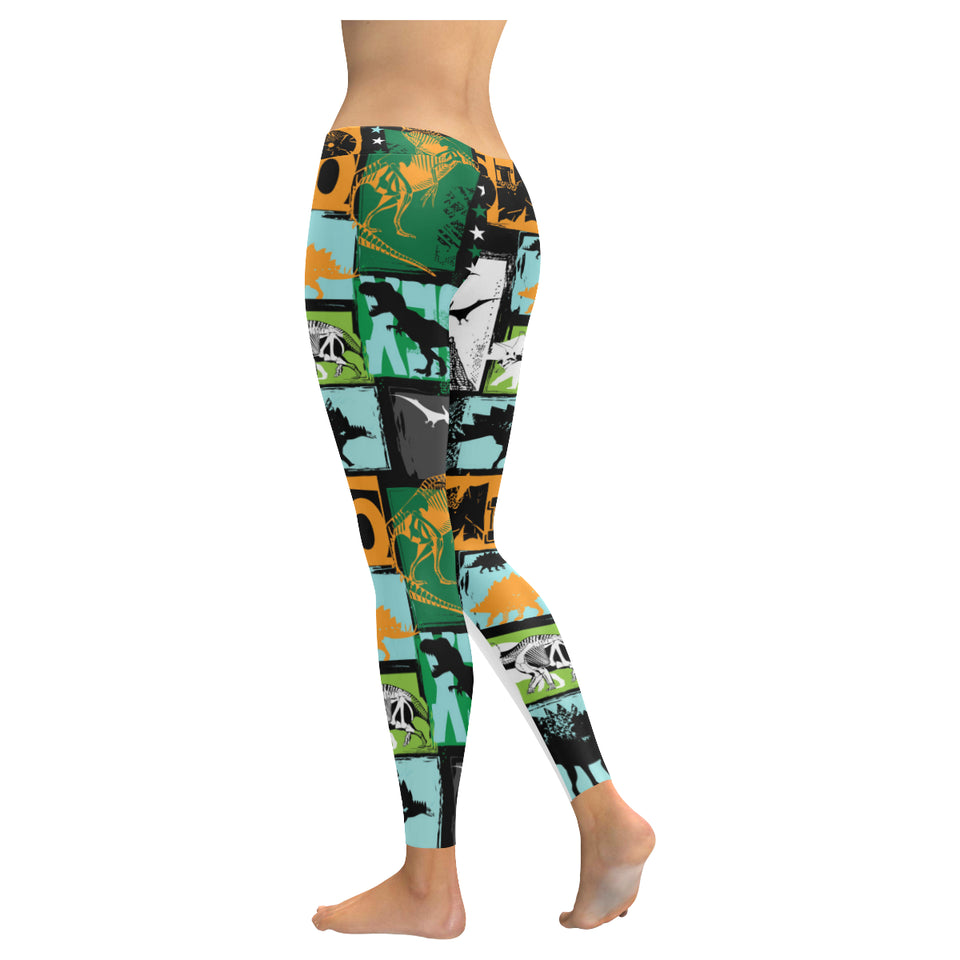 dinosaurs print pattern Women's Legging Fulfilled In US