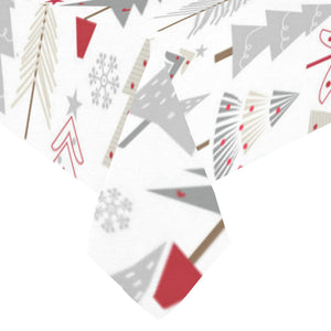 Cute Christmas tree pattern Tablecloth
