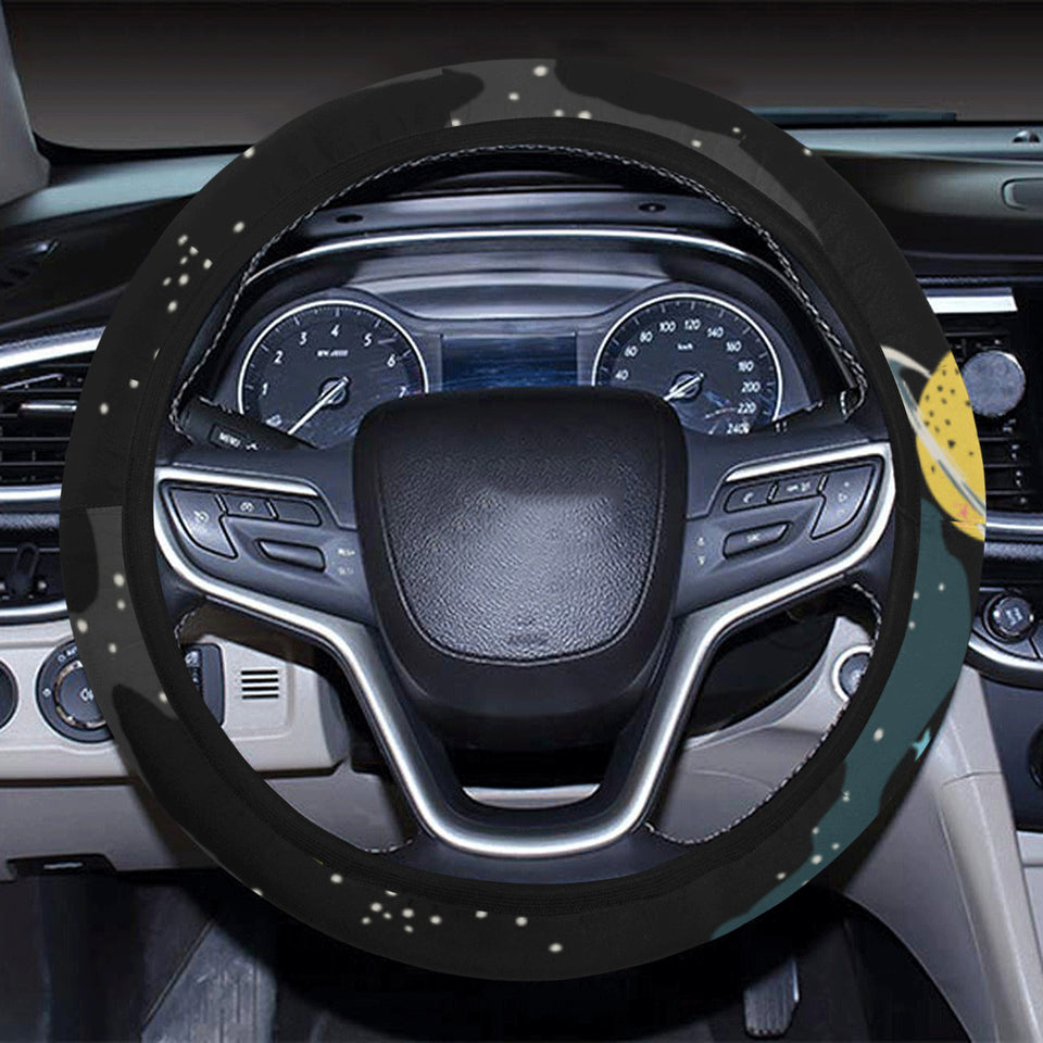 space pattern Car Steering Wheel Cover
