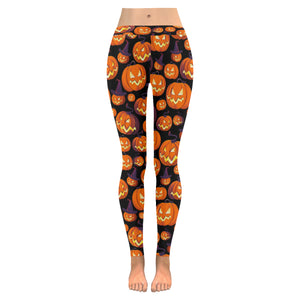 Halloween Pumpkin pattern Women's Legging Fulfilled In US