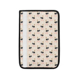 Ostrich Pattern Print Design 05 Car Seat Belt Cover