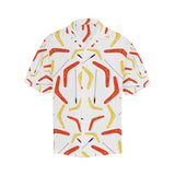 Waterclor boomerang Australian aboriginal ornament Men's All Over Print Hawaiian Shirt